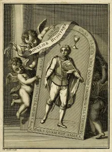 Chalice: Hussite shield supported by cherubs