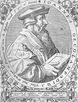 Oekolampadius: HUSZGEN (DE BRY)