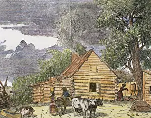 Trough: Hut. XIX century