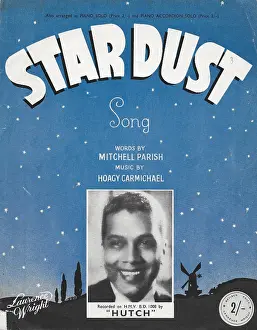 The Stephen Bourne Collection: Hutch music sheet for Stardust