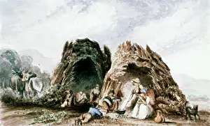 1835 1839: Huts, 1835-1839