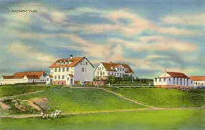 Farms: Hvanneyri model farm, Iceland