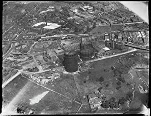 Hyde Gas Works and environs, Hyde