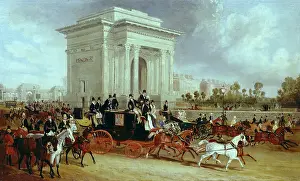 Captures: Hyde Park Corner – with stage-coach