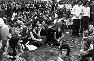 Maurice Ambler Collection: Hyde Park rock concert, 1969