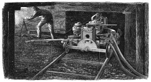Hydrocarbon: Hydraulic coal cutting machine, named The Iron