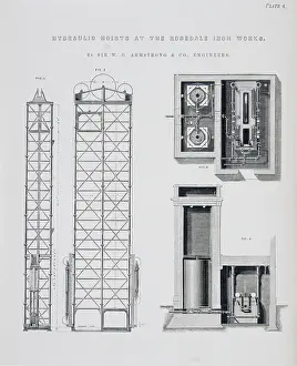 Hoists: Hydraulic hoists at the Rosedale Iron Works