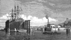Hulls: The Hydraulic Lift Graving Dock, Bombay 1872