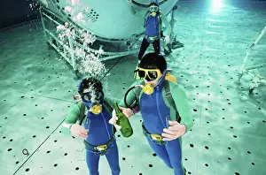 Divers: Hydrocomplex of cosmonaut training centre