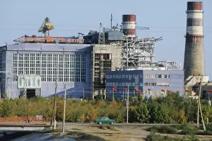 Turkmen: Hydroelectric power station in Mary, 1981