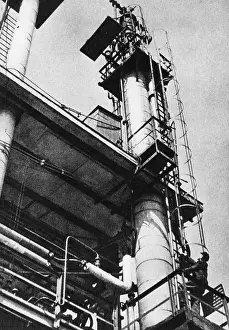 Gasoline: Hydrogenation plant of the Leuna works, 1939