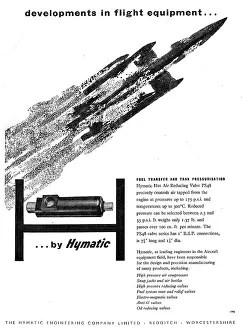 Pressurisation: Hymatic Fuel Transfer & Tank Pressurisation