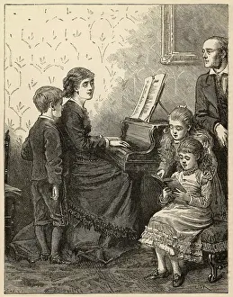 Hymn: HYMNS ROUND PIANO