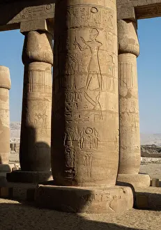 Hypostyle: Hypostyle hall, Ramesseum, Theban Necropolis, Thebes, Egypt