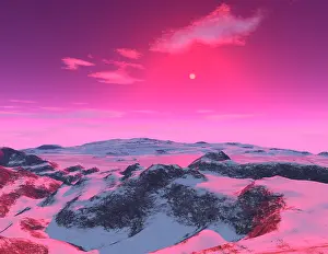 Luminous: A hypothetical planet orbiting a red dwarf star