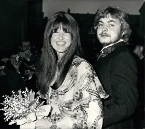 Nerve: Hywel Bennett and Cathy McGowan wedding