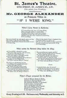Jamess: If I Were King by Justin Huntly McCarthy