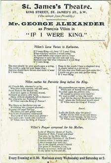 Jamess: If I Were King by Justin Huntly McCarthy
