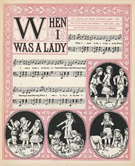 Roleplay: When I was a lady music sheet 1886