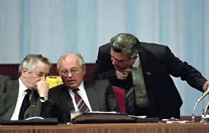Extraordinary: I. Laptev, Mikhail Gorbachev and Rafiq Nishanov