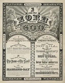 Commandments: I am the Lord thy God