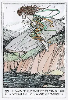 Florence Susan Harrison Collection: I saw the banshee flying