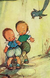 Mabel: Once I saw a little bird