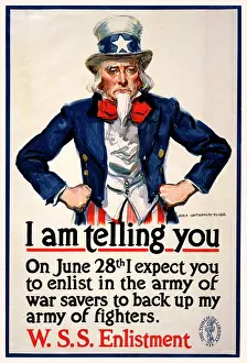 Fists: I am telling you - On June 28th I expect you to enlist in th