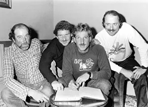 Groats: Ian Botham, cricketer, signing book