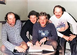 Groats: Ian Botham, cricketer, signing book