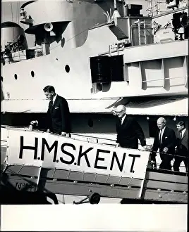 Fearless: Ian Smith, Rhodesian PM, in Gibraltar for talks