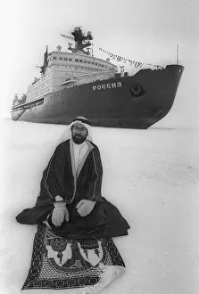 Poles: Ibrahim Alam in Arctic Circle, 1990