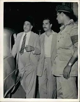 Nahas: Ibrahim Farag leaving car after his arrest, Cairo
