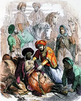 Eldest: Ibrahim Pasha (eldest son of Muhammad Ali) blesses
