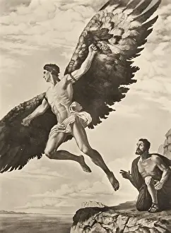 Icarus: 'Icarus'. Painting by Herbert Kampf