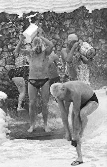 Devotees: Ice cold shower, 1978