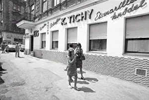Ices: Ice cream parlor Tichy in Vienna