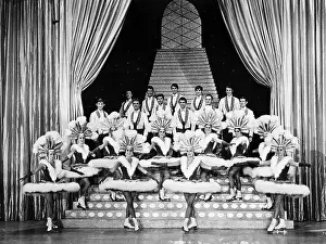 Cabarets: Ice dancers in an ice revue