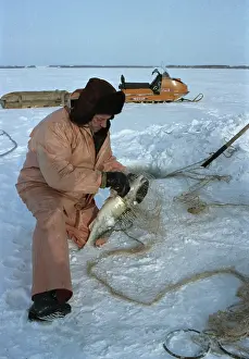 Reservoir: Ice fishing