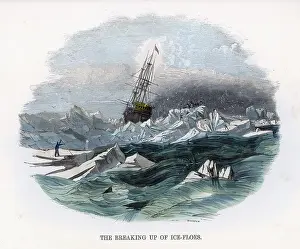 Floes: ICE FLOES BREAKING