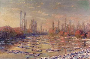 Floes: The Ice Floes, by Monet
