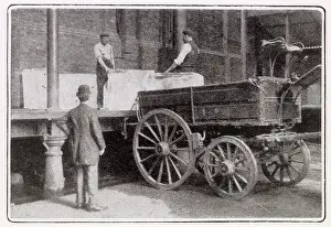 Waggon: Ice Making Factory 1902