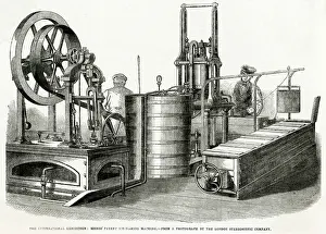 Stereoscopic: Ice making machine 1862