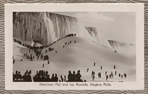 Mounds: Ice Mounds at Niagara Falls