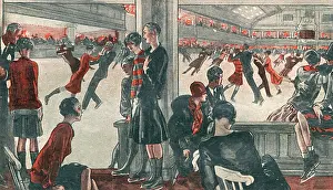 Chances: ICE RINK SKATING 1927