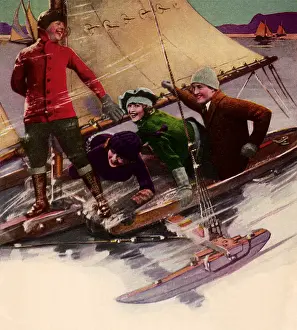 Runners: Ice Sailing