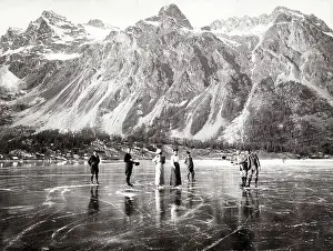 Buidling: Ice Skating, Lake Maloya