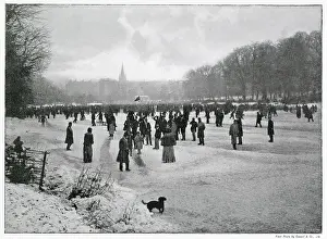 Serpentine: Ice-skating on the Long Water 1896