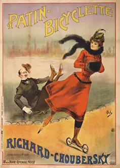 Patin: Ice skating - roller skating - recreation - advertisement