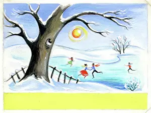 Kris: Ice Skating Scene